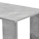 Бар маса Сьолвесборг, размери  120x45x106 cm,  за стенен монтаж, бетонен вид цвят