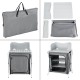 Къмпинг шкаф, размери 70x52x109,5 cm,  къмпинг кухня с работен плот и ветробрана,  пътен шкаф,  сгъваем шкаф,  външен шкаф,  тъмно сив цвят