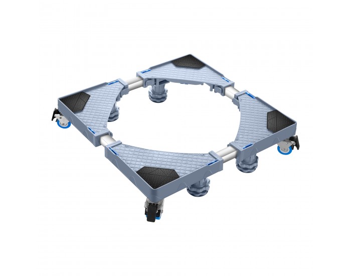 Основа за пералня Kella, 4 колела + 4 крака, максимум 400 кг