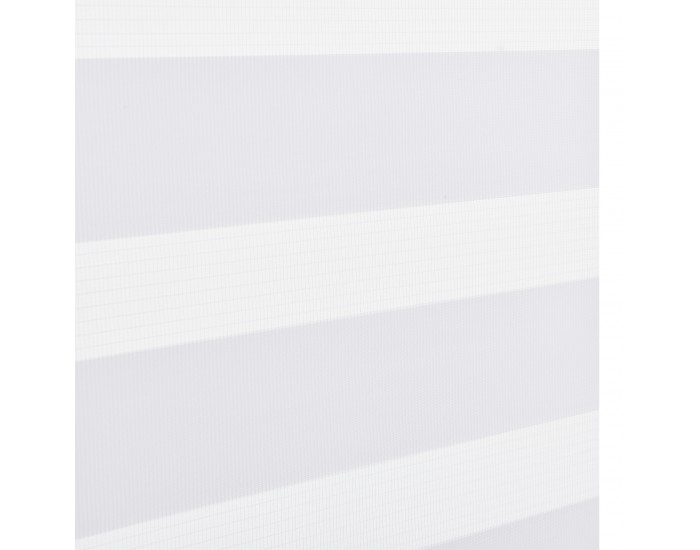 Двойна ролетна щора, размери 100x150см, Зебра, Бял цвят