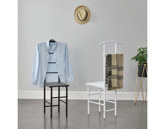 Стол Valet Anaheim, размери  107x45x45 см,  тъмно сив цвят