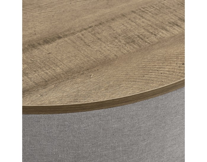 Холна маса с подвижен капак 40 x 60 cm, ПДЧ/Текстил/Метал