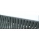 PVC плътна, непрозрачна ограда 90 x 300 cm, Сива PVC плътна, непрозрачна ограда 90 x 300 cm, Сива