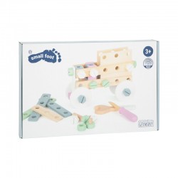 Small Foot Конструктор Влак, дървен, 12 х 12 х 0.5 cm - Small Foot