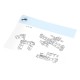 Small Foot Конструктор Влак, дървен, 12 х 12 х 0.5 cm Small Foot Конструктор Влак, дървен, 12 х 12 х 0.5 cm