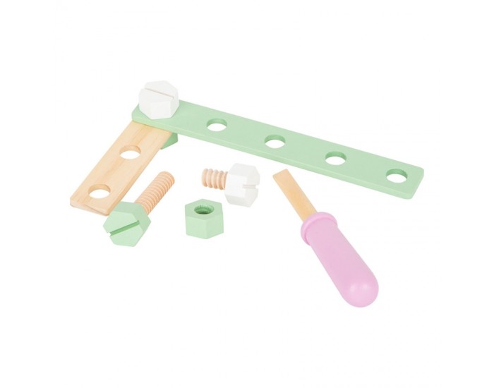 Small Foot Конструктор Влак, дървен, 12 х 12 х 0.5 cm Small Foot Конструктор Влак, дървен, 12 х 12 х 0.5 cm