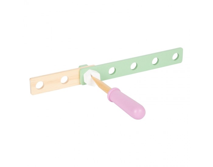 Small Foot Конструктор Влак, дървен, 12 х 12 х 0.5 cm Small Foot Конструктор Влак, дървен, 12 х 12 х 0.5 cm