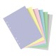 Filofax Пълнител за органайзер Pastel, A5, на квадратчета, цветен Filofax Пълнител за органайзер Pastel, A5, на квадратчета, цветен
