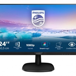 PHILIPS 243V7QJABF/00 Monitor 23.8inch panel IPS D-Sub/HDMI/DP speakers - Монитори