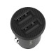 Зарядно за кола Baseus Grain Dual с два USB-А изхода 5V 3.1A, черно