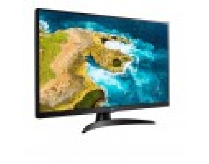 Монитор LG 27TQ615S-PZ, 27.0" IPS, Smart webOS, TV Tuner DVB-T2/C /S2, 1000:1, Mega DFC, 250cd, Full HD (1920 x 1080), Wi-Fi, LAN, AirPlay, HDMI, CI Slot, USB 2.0, Bluetooth, AI Sound, Speakers, Black