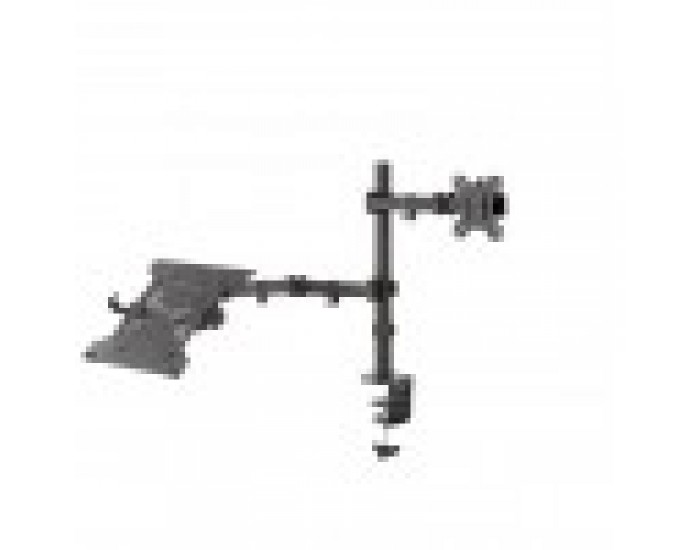 Стойка Neomounts by NewStar Flat Screen & Notebook Desk Mount (clamp/grommet) Стойка Neomounts by NewStar Flat Screen & Notebook Desk Mount (clamp/grommet)