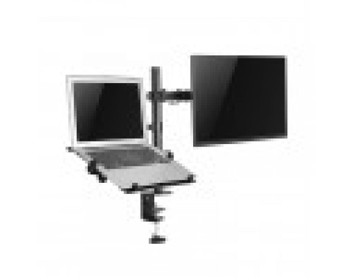 Стойка Neomounts by NewStar Flat Screen & Notebook Desk Mount (clamp/grommet) Стойка Neomounts by NewStar Flat Screen & Notebook Desk Mount (clamp/grommet)