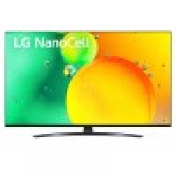 Телевизор LG 65NANO763QA, 65" 4K IPS HDR Smart Nano Cell TV, 3840x2160, Pure Colors, DVB-T2/C/S2, Active HDR ,HDR 10 PRO, webOS Smart TV, ThinQ AI, NVIDIA GeForce, HGiG, WiFi, Clear Voice Pro, Bluetooth 5.0, Miracast / AirPlay2, One Pole stand, Black - Офис техника
