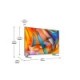 Телевизор Hisense 55" U6KQ, 4K Ultra HD 3840x2160, ULED, Quantum Dot, 60Hz, IPS, HDR 10+, HLG, Dolby Vision IQ, Dolby Atmos, Smart TV, WiFi 5GHz, WiFi Direct, BT, Anyview Cast, 3xHDMI, 2xUSB, LAN, CI+, DVB-T2/C/S2, Black