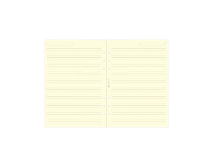 Filofax Пълнител за органайзер, A5, на редове, кремави листове Filofax Пълнител за органайзер, A5, на редове, кремави листове