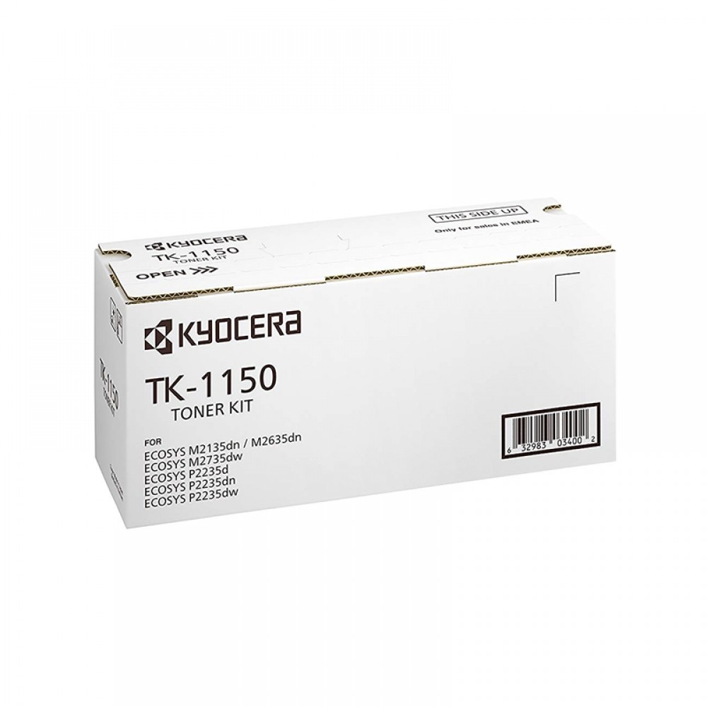 Kyocera Тонер TK1150, 3000 страници, Black - от Мебели Богдан