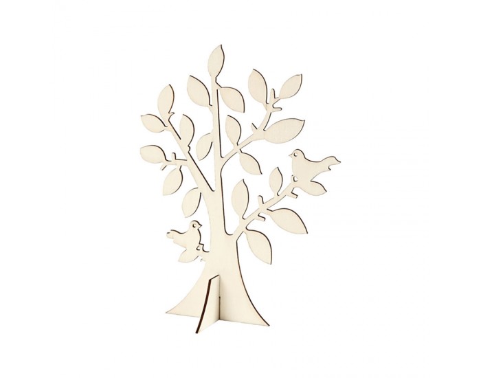 Creativ Company Фигура за декорация, дървена, 24 х 18.4 х 0.4 cm Creativ Company Фигура за декорация, дървена, 24 х 18.4 х 0.4 cm
