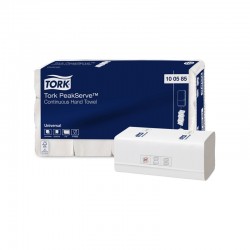 Tork Кърпи за ръце Peakserve H5, еднопластови, 410 къса, 12 броя - Tork