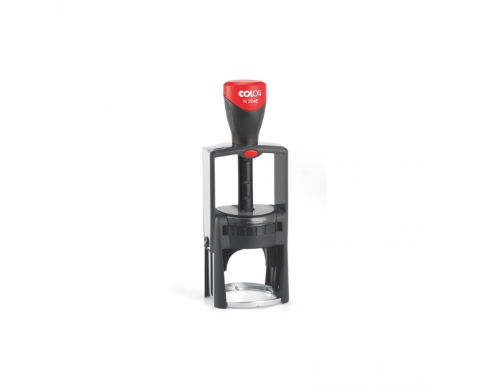 Colop Печат Microban R 2045, антибактериален, кръгъл, 45 mm, черен