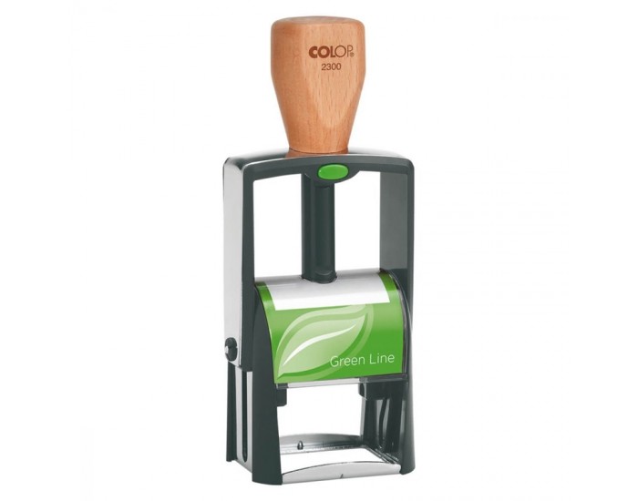 Colop Печат Green Line 2300, правоъгълен, 45 x 30 mm, син Colop Печат Green Line 2300, правоъгълен, 45 x 30 mm, син