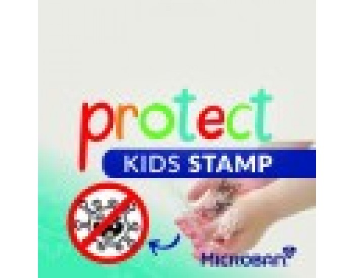 Colop Печат Microban Printer 20 Protect Kids, правоъгълен, черен Colop Печат Microban Printer 20 Protect Kids, правоъгълен, черен