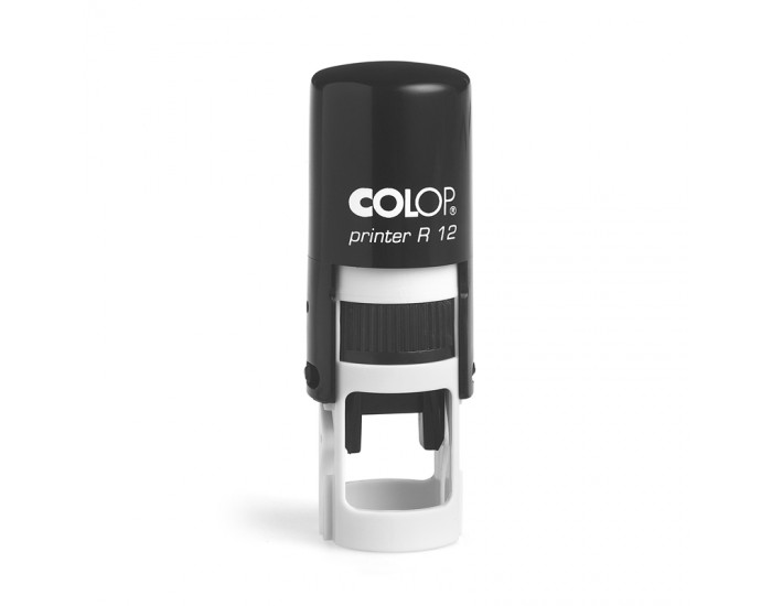 Colop Печат Printer R 12, кръгъл, 12 mm, черен Colop Печат Printer R 12, кръгъл, 12 mm, черен