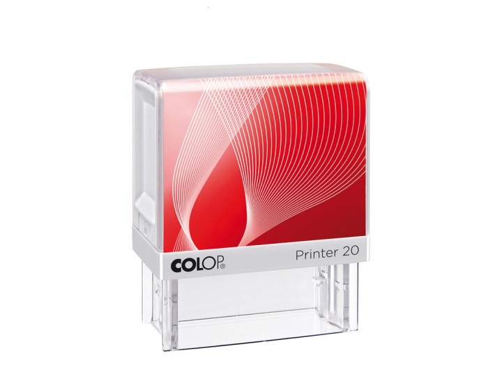 Colop Печат Printer 20, правоъгълен, 14 x 38 mm, син