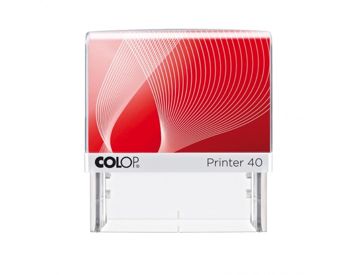 Colop Печат Printer 40, правоъгълен, 23 x 59 mm, син Colop Печат Printer 40, правоъгълен, 23 x 59 mm, син