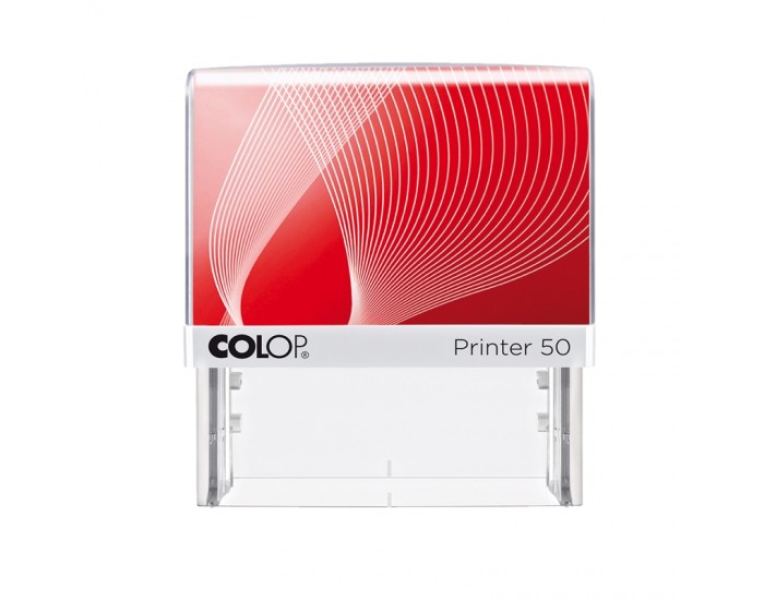 Colop Печат Printer 50, правоъгълен, 30 x 69 mm, син Colop Печат Printer 50, правоъгълен, 30 x 69 mm, син