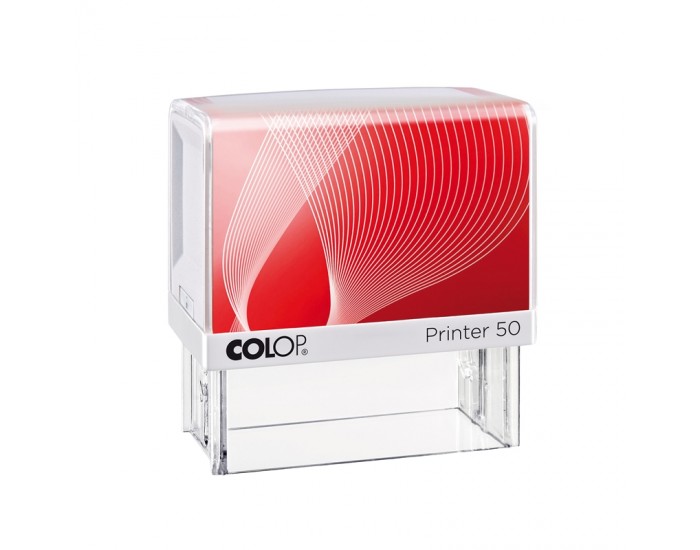 Colop Печат Printer 50, правоъгълен, 30 x 69 mm, син Colop Печат Printer 50, правоъгълен, 30 x 69 mm, син