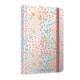 Gipta Coral Тетрадка 17 х 24 cm, кремава, 4 теми, малки квадратчета, твърда корица, с ластик, 140 листа Gipta Coral Тетрадка 17 х 24 cm, кремава, 4 теми, малки квадратчета, твърда корица, с ластик, 140 листа