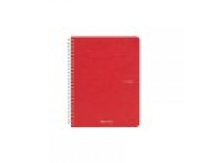 Fabriano Тетрадка Ecoqua, A4, картонена корица, със спирала, 70 листа, малина Fabriano Тетрадка Ecoqua, A4, картонена корица, със спирала, 70 листа, малина