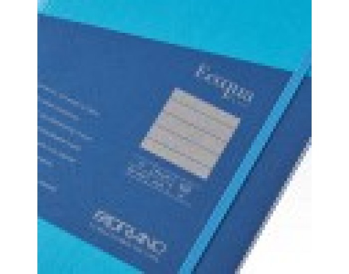 Fabriano Тетрадка Ecoqua+, A5, картонена корица, със скрита спирала, 70 листа, синя Fabriano Тетрадка Ecoqua+, A5, картонена корица, със скрита спирала, 70 листа, синя