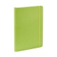 Fabriano Тетрадка Ecoqua+, A4, картонена корица, със скрита спирала, 70 листа, лайм