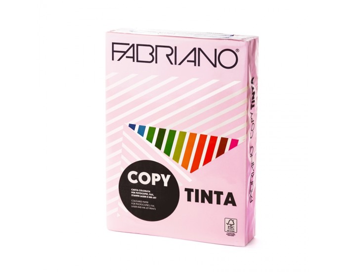 Fabriano Копирна хартия Copy Tinta, A4, 80 g/m2, светлорозова, 500 листа Fabriano Копирна хартия Copy Tinta, A4, 80 g/m2, светлорозова, 500 листа