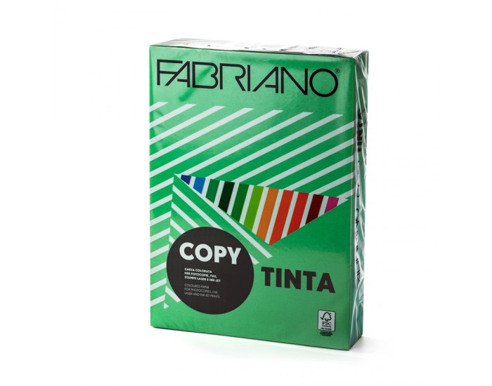 Fabriano Копирна хартия Copy Tinta, A4, 80 g/m2, зелена, 500 листа Fabriano Копирна хартия Copy Tinta, A4, 80 g/m2, зелена, 500 листа