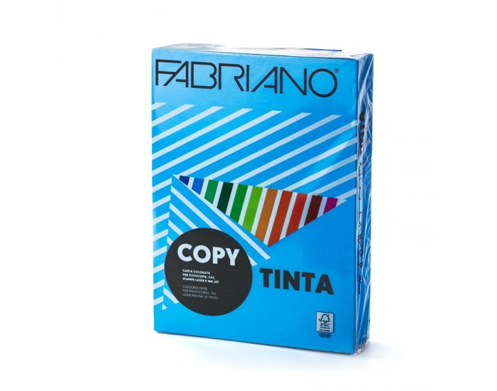 Fabriano Копирна хартия Copy Tinta, A4, 80 g/m2, тъмносиня, 500 листа Fabriano Копирна хартия Copy Tinta, A4, 80 g/m2, тъмносиня, 500 листа