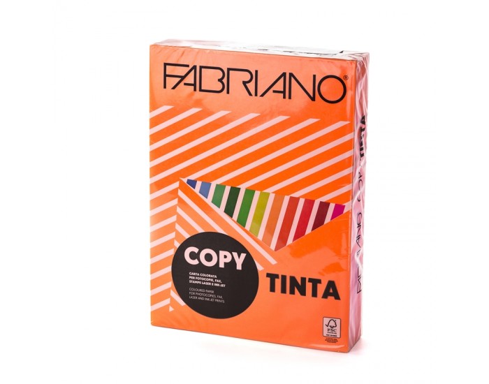 Fabriano Копирна хартия Copy Tinta, A4, 80 g/m2, оранжева, 500 листа