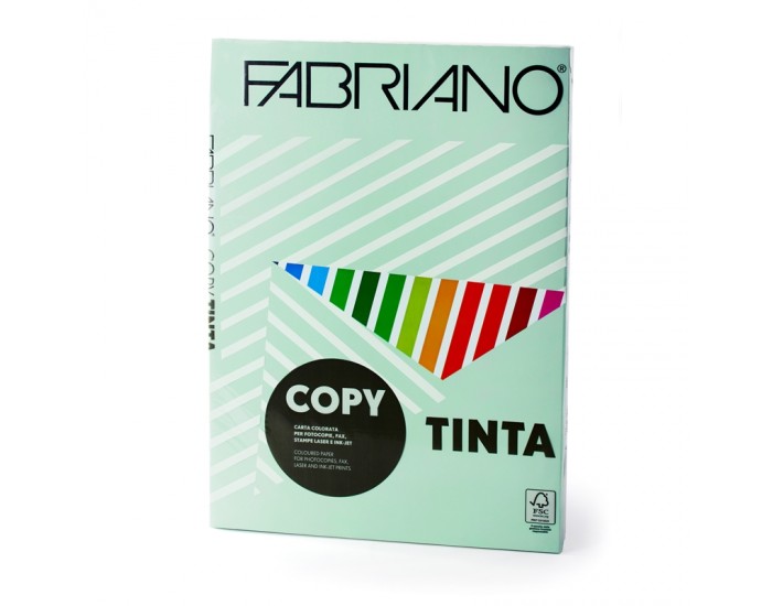 Fabriano Копирна хартия Copy Tinta, A3, 80 g/m2, морскозелена, 250 листа Fabriano Копирна хартия Copy Tinta, A3, 80 g/m2, морскозелена, 250 листа