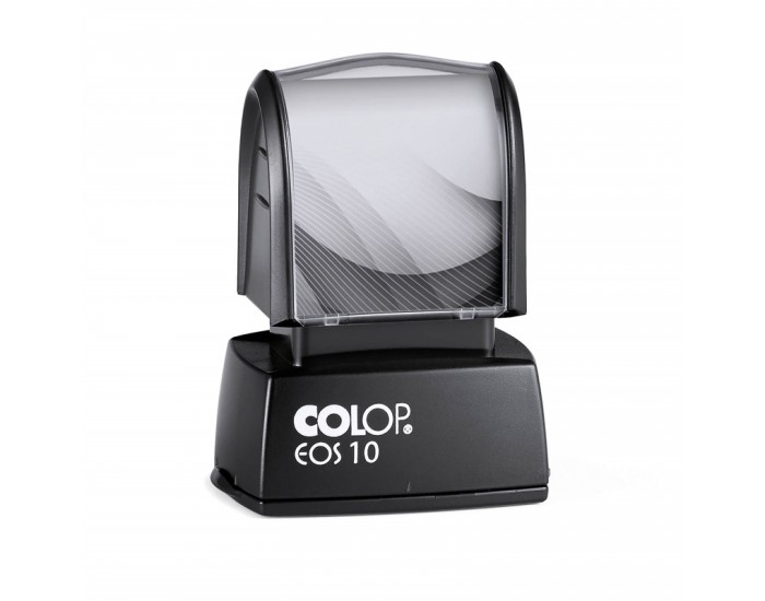 Colop Печат EOS 10, правоъгълен, 27 x 12 mm, черен