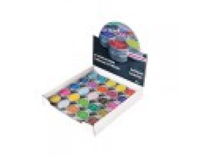 Colop Дисплей Woodies, с тампони за Коледа, 25 броя, асорти