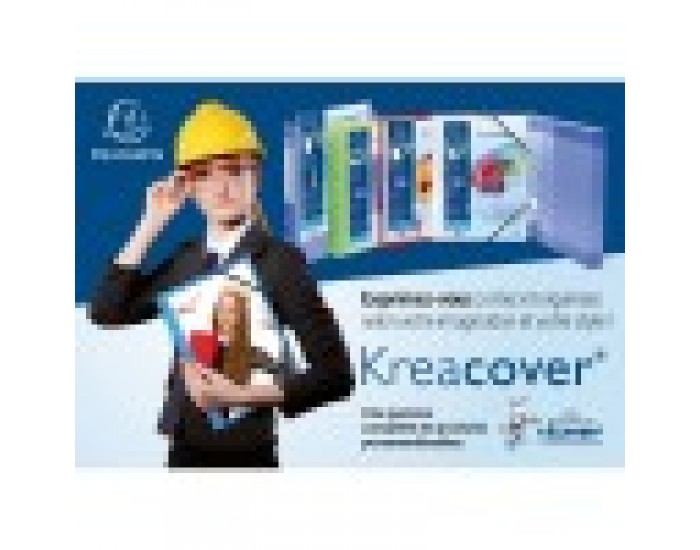 Exacompta Папка Keracover, PP, с 10 джоба, бяла Exacompta Папка Keracover, PP, с 10 джоба, бяла