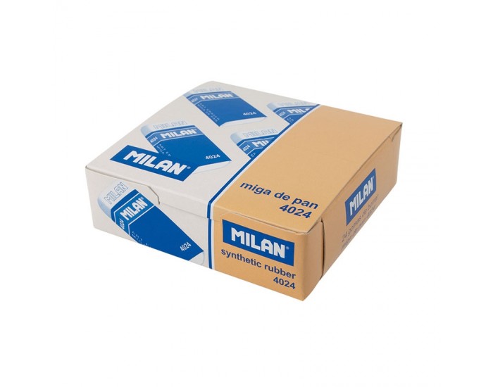 Milan Гума за молив Art 4024, голяма, бяла Milan Гума за молив Art 4024, голяма, бяла