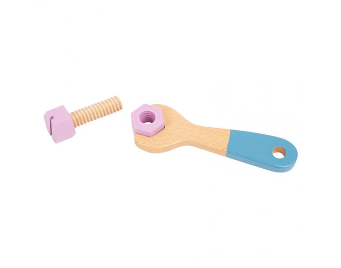 Small Foot Куфарче с инструменти, детско, дървено, 43 части Small Foot Куфарче с инструменти, детско, дървено, 43 части