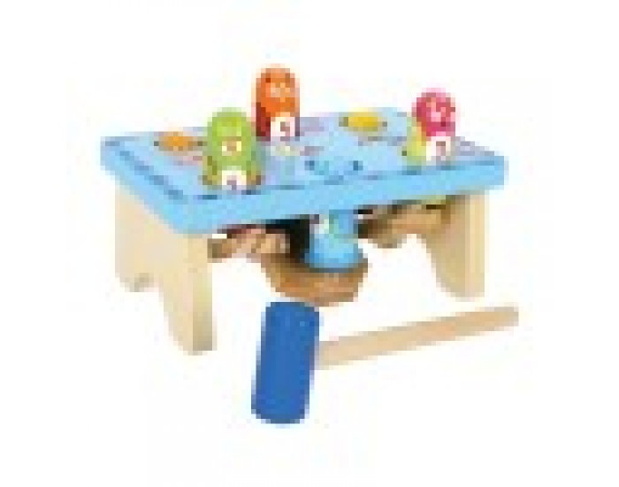 Small Foot Игра с чукче и птици, дървена, 19 x 12 x 12 cm Small Foot Игра с чукче и птици, дървена, 19 x 12 x 12 cm