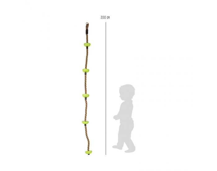Small Foot Въже за катерене, детско, 200 cm Small Foot Въже за катерене, детско, 200 cm