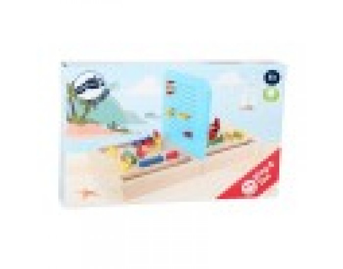 Small Foot Игра Бойни кораби, дървена