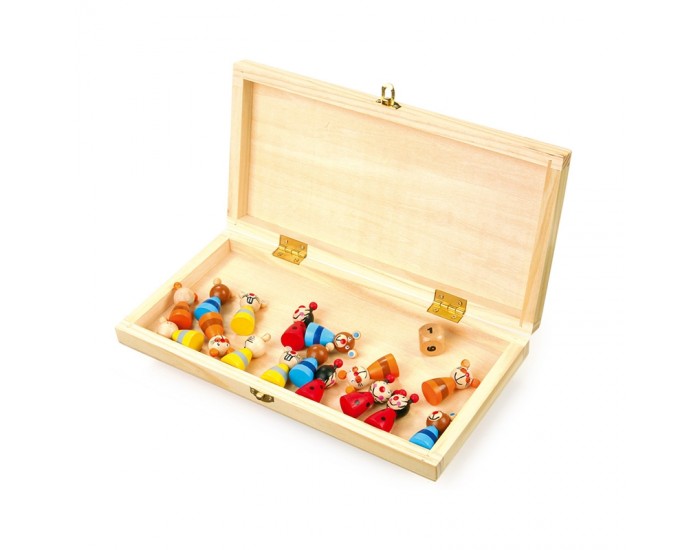 Small Foot Игра Не се сърди, човече, с животни, дървено Small Foot Игра Не се сърди, човече, с животни, дървено