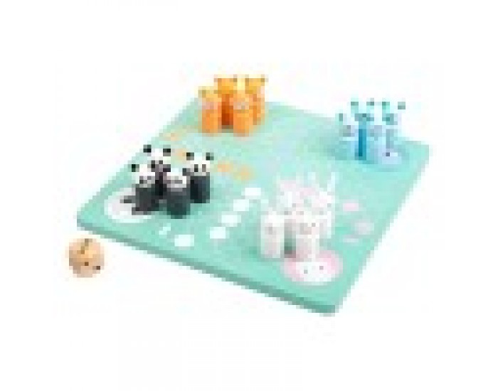Small Foot Игра Не се сърди, човече, в пастелни цветове Small Foot Игра Не се сърди, човече, в пастелни цветове